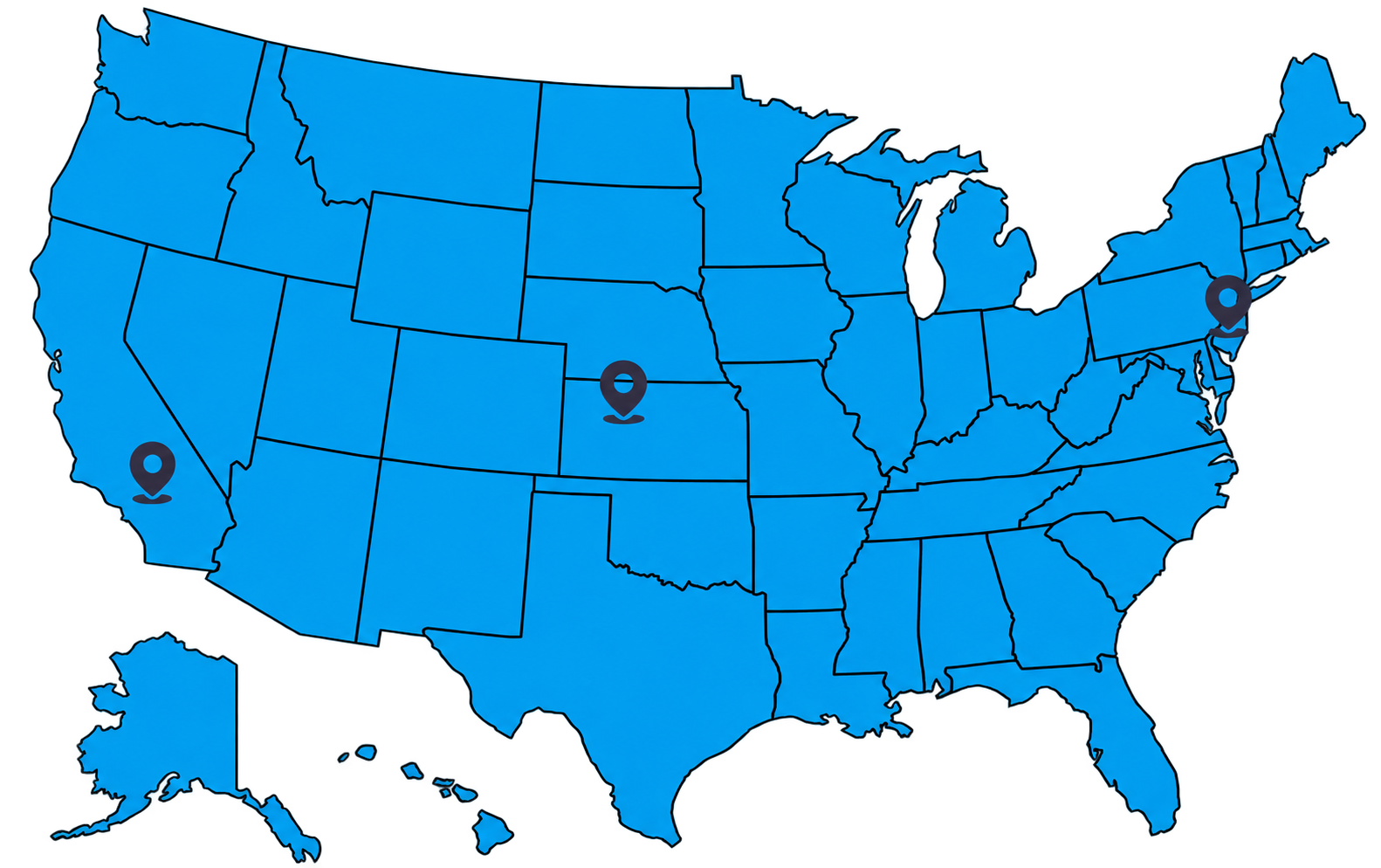 3PL Locations Map